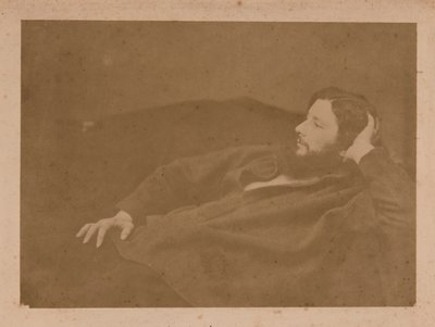 Gustave Courbet, ca 1865. av Unbekannt