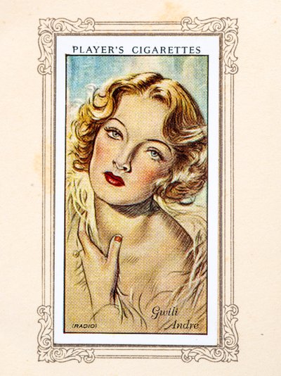 Gwili Andre, 1934 av Unbekannt
