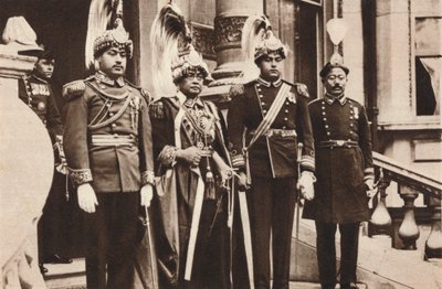 H.: Maharajaen Bhim Shum Sher Jang Bahadur Rana, 1937 av Unbekannt