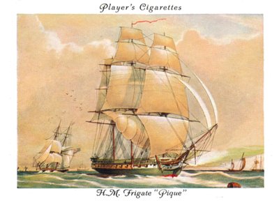 H.M. Fregatte Pique, 1936 von Unbekannt