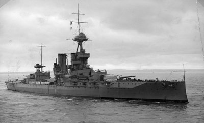 HMS Iron Duke, britisk slagskip, c1936-c1937 av Unbekannt