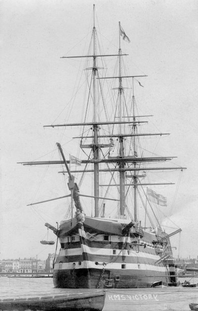 HMS Victory, Portsmouth, Hampshire, 1900-tallet av Unbekannt