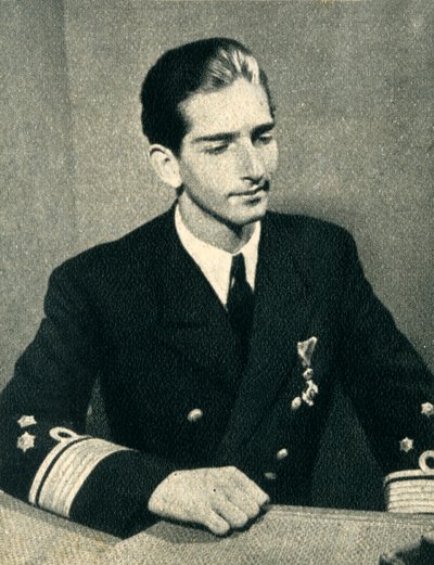 H.M. Kong Peter av Jugoslavia, 1942. av Unbekannt