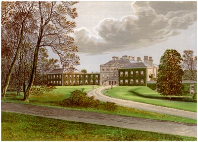 Haddo House, Aberdeenshire, hjemmet til jarlen av Aberdeen, c1880 av Unbekannt