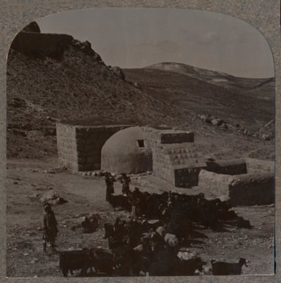 Halvveis vertshus på reisen til Jeriko, c1900 av Unbekannt