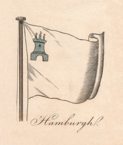 Hamburg, 1838 av Unbekannt