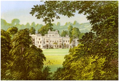 Hampton Court, Herefordshire, hjemmet til Arkwright-familien, c1880 av Unbekannt