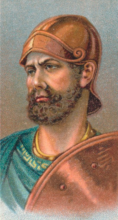 Hannibal 247-183182181 f.Kr., punisk karthager, militærsjef, 1924 av Unbekannt