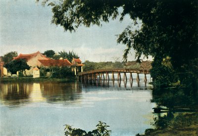 Ha Noi. Den lille innsjøen, Hanoi. Den lille innsjøen, 1900. av Unbekannt