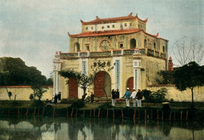 Hanoi. Pagode Du Kinh Luoc, Hanoi. Kinh Luoc Pagoda, 1900. av Unbekannt