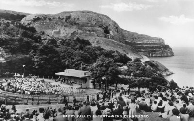 Happy Valley-underholdere, Llandudno, 1900-tallet av Unbekannt