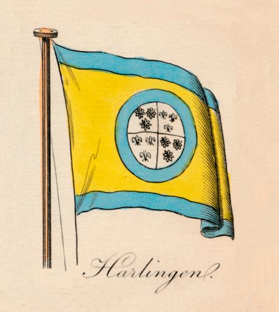 Harlingen, 1838 av Unbekannt