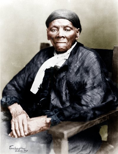 Harriet Tubman , amerikansk anti-slaveriaktivist, ca 1900 av Unbekannt