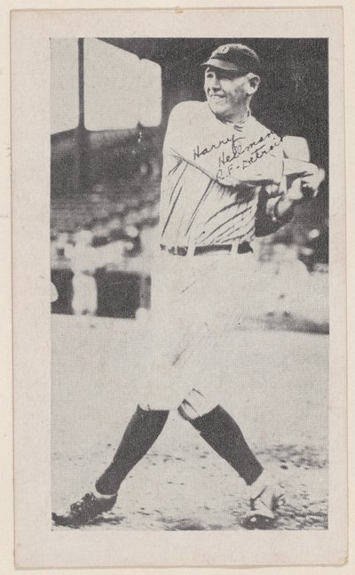 Harry Heilmann, R.F, Detroit, fra baseball-stripekort W575-2, ca. 1921-22. av Unbekannt