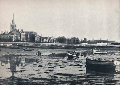 Harwich - Stranden ved lavvann, 1895 av Unbekannt