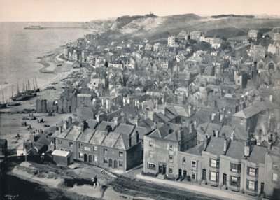 Hastings - Fra East Hill, 1895 av Unbekannt