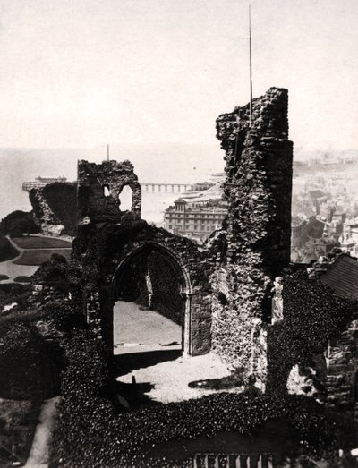 Hastings Castle, Sussex av Unbekannt