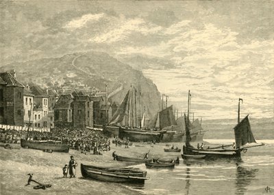 Hastings: The Fishermens Quarter, 1898. av Unbekannt