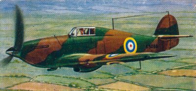 Hawker Hurricane Fighter, 1938 av Unbekannt
