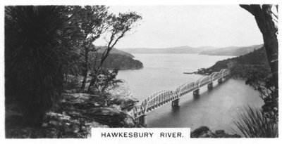 Hawkesbury River, Australia, 1928 av Unbekannt
