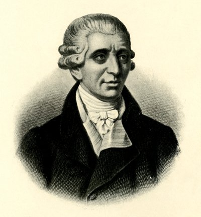 Haydn, sent på 1700-tallet, 1907. av Unbekannt