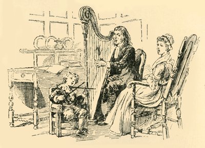 Han imiterte fiolinspillet, 1907. av Unbekannt