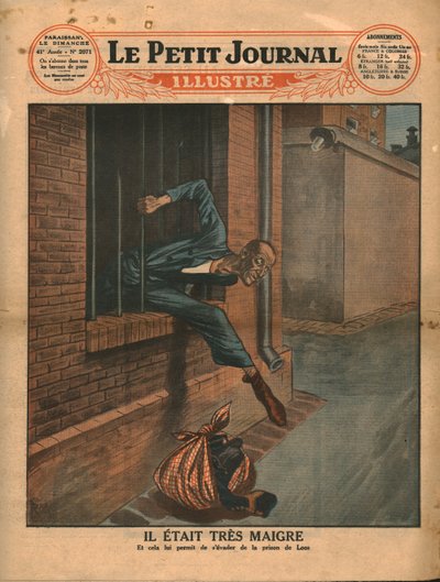 Han var veldig tynn, 1930. av Unbekannt