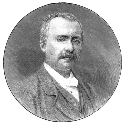 Heinrich Schliemann, tysk arkeolog, 1891 av Unbekannt