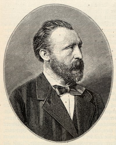 Heinrich von Stephan 1831-1897, generalpostdirektør. av Unbekannt