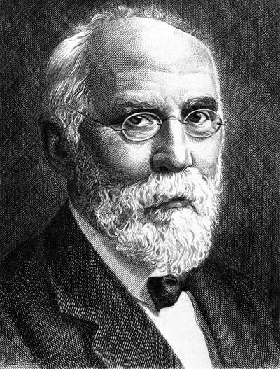 Hendrik Antoon Lorentz , nederlandsk fysiker, ca 1920 av Unbekannt