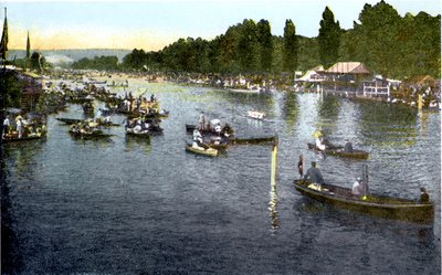 Henley Regatta, Oxfordshire, 20. århundre av Unbekannt