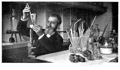 Henri Moissan, fransk kjemiker, c1900 av Unbekannt