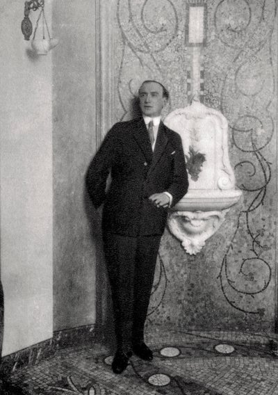 Henry Bataille , fransk dramatiker og poet, 1913 av Unbekannt