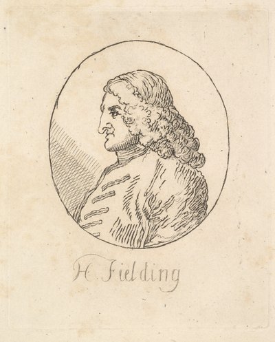 Henry Fielding, ca. 1835. av Unbekannt
