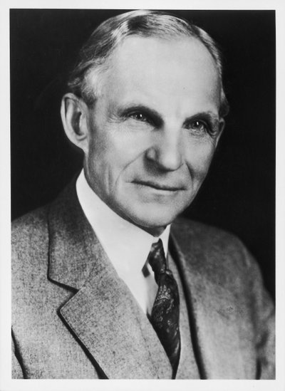Henry Ford , amerikansk bilingeniør og produsent, 1908 av Unbekannt