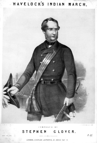 Henry Havelock, britisk soldat, c1857 av Unbekannt
