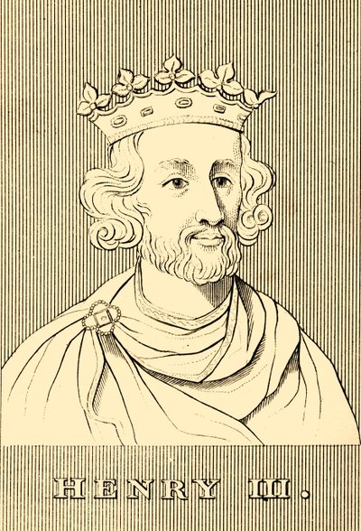 Henrik III, 1207-1272, 1830. av Unbekannt