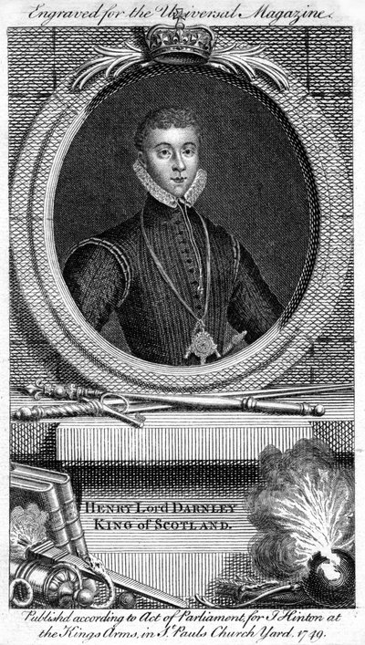 Henry Stuart, Lord Darnley, andre ektemann til Mary, Queen of Scots, 1749 av Unbekannt
