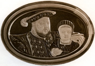 Henry VIII og Prince Edward, 1902 av Unbekannt