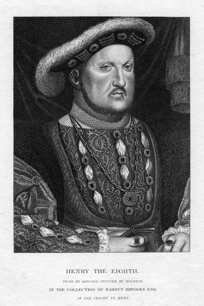 Henrik VIII av England, 1491-1547 av Unbekannt