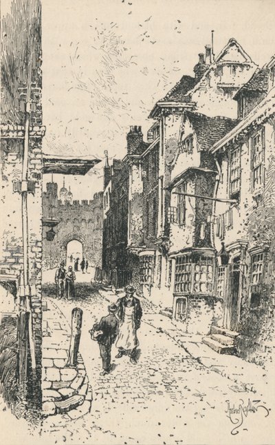 Henry VIIIs gateway, 1895 av Unbekannt