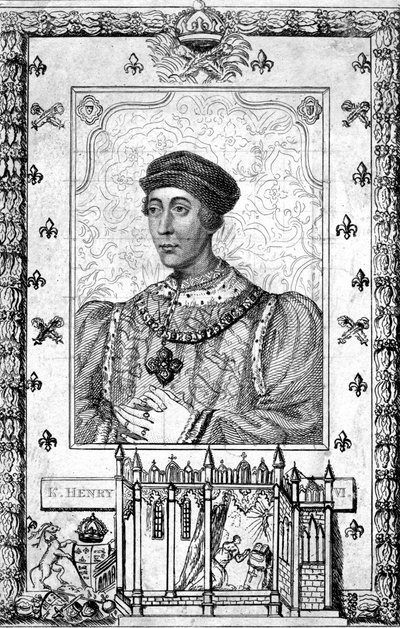 Henry VI of England, 1421-1471 av Unbekannt