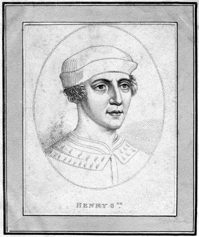 Henry VI of England, 1421-1471 av Unbekannt