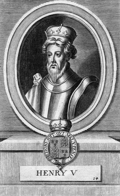 Henry V, konge av England av Unbekannt