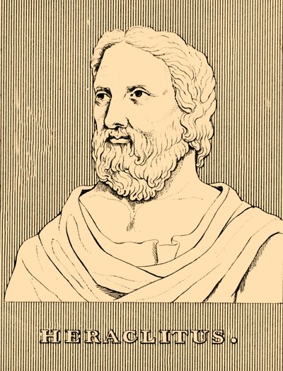 Heraclitus, c535 -c475 f.Kr., 1830. av Unbekannt