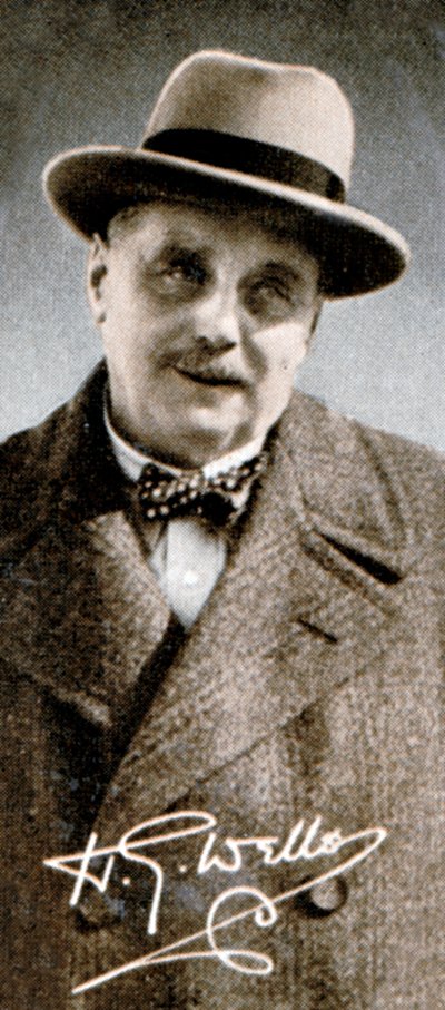 Herbert George HG Wells 1866-1946, engelsk forfatter, 1935 av Unbekannt