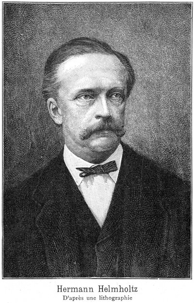 Hermann von Helmholtz 1821-1894, tysk fysiker, 1800-tallet av Unbekannt