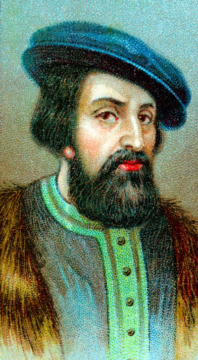 Hernan Cortes 1485-1547, spansk conquistador som erobret Mexico av Unbekannt