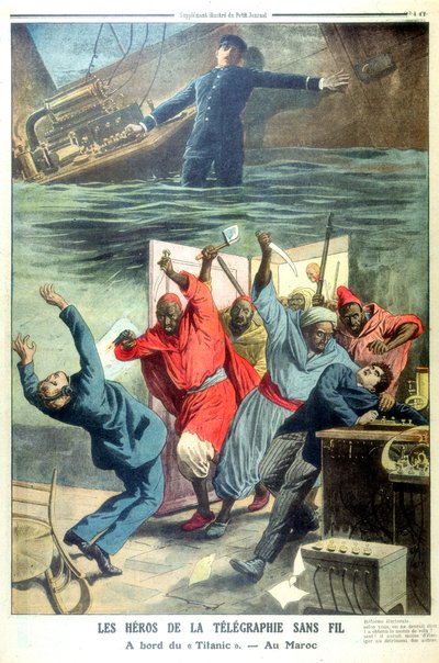 Heroiske trådløse operatører, 1912 av Unbekannt