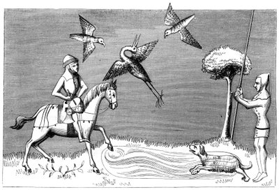 Heron Hawking, 1300-tallet 1849 av Unbekannt